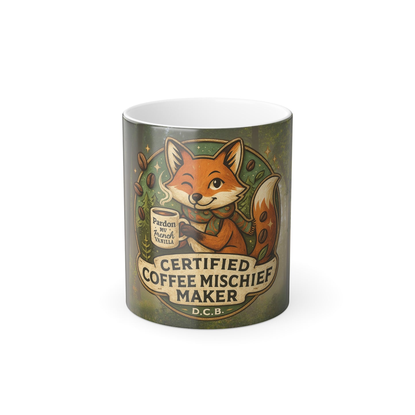 Certified Coffee Mischief Maker – Color Morphing Mug