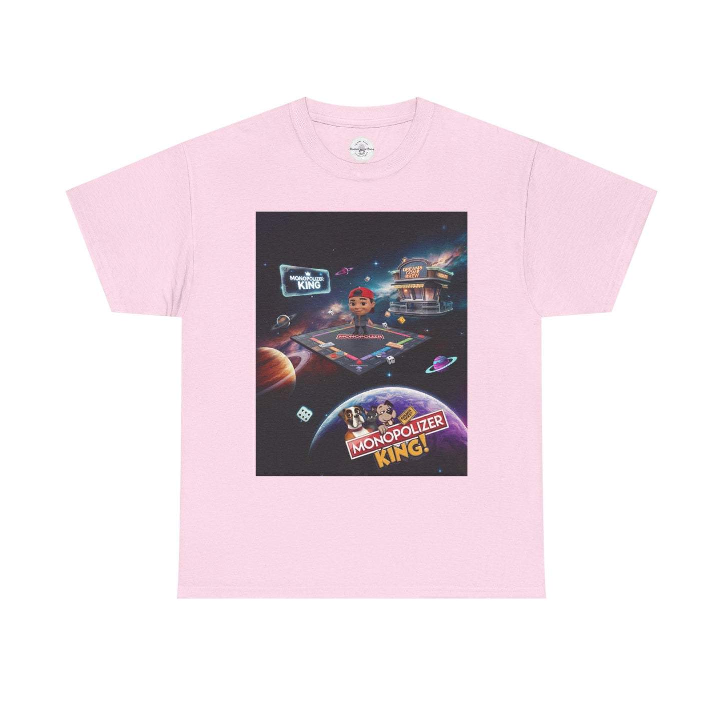 Monopolizer King’s Cosmic Quest Unisex Heavy Cotton Tee