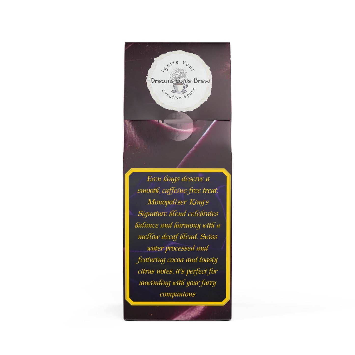 Monopolizer King's Signature - Trapper Peak Decaf Coffee Blend (Medium Roast)