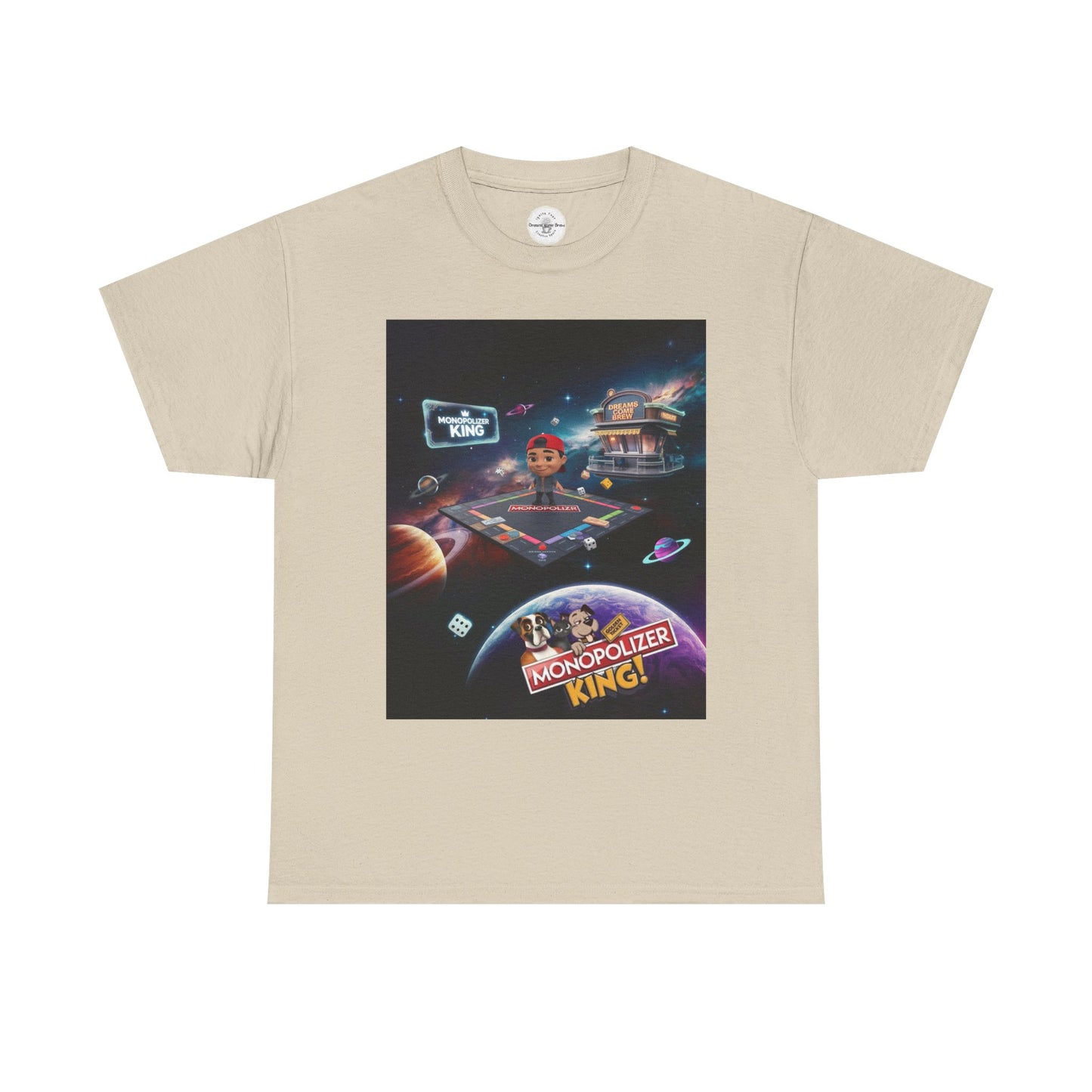 Monopolizer King’s Cosmic Quest Unisex Heavy Cotton Tee
