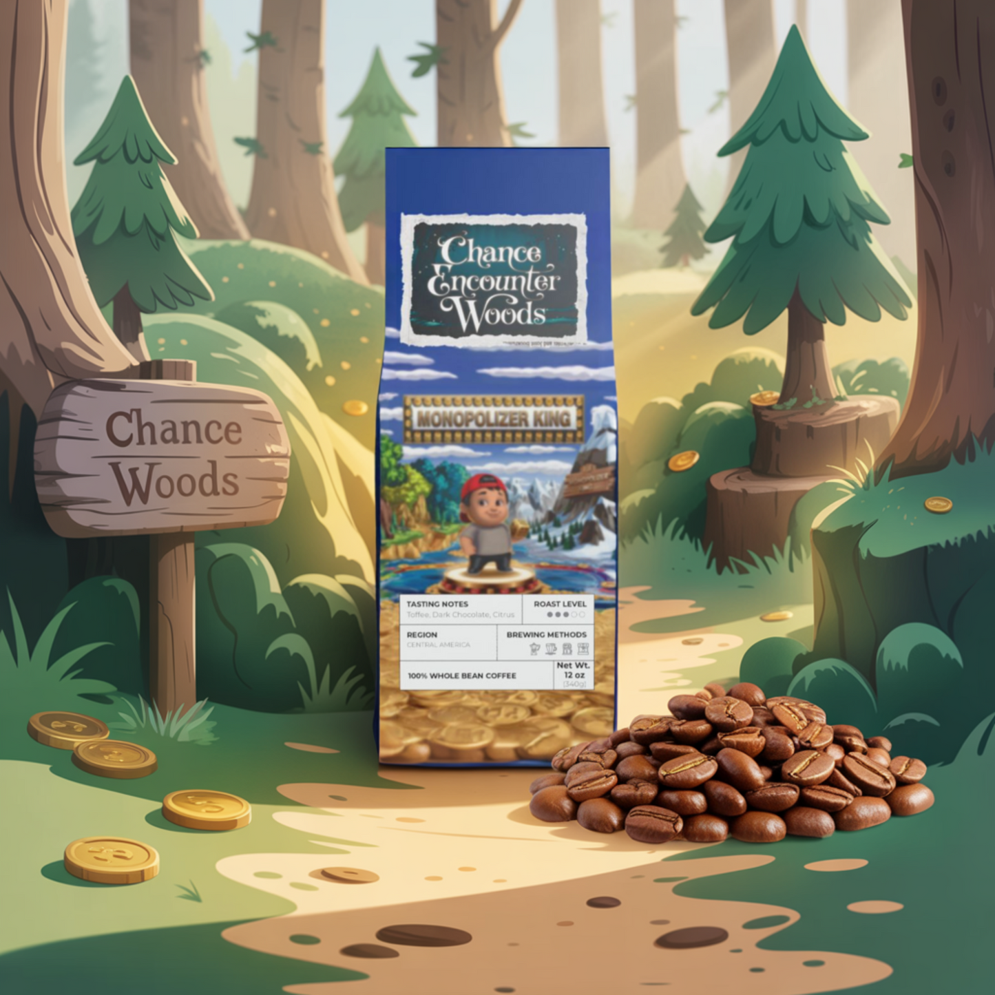 Chance Encounter Woods - Rock Creek Coffee Blend (Medium Roast)