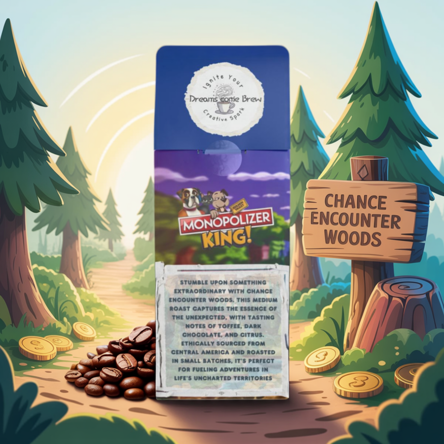 Chance Encounter Woods - Rock Creek Coffee Blend (Medium Roast)