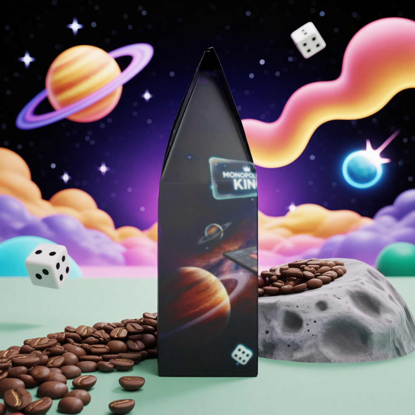Monopolizer King's Cosmic Quest - Broken Top Coffee Blend (Medium Roast)