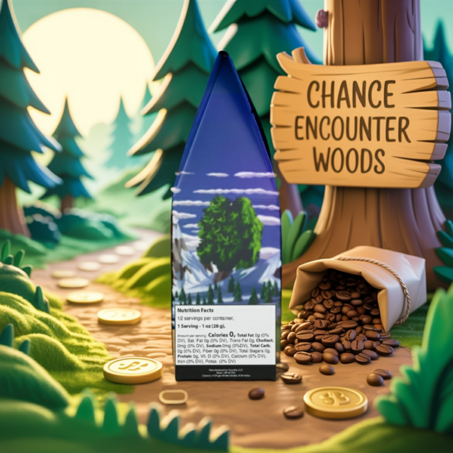 Chance Encounter Woods - Rock Creek Coffee Blend (Medium Roast)