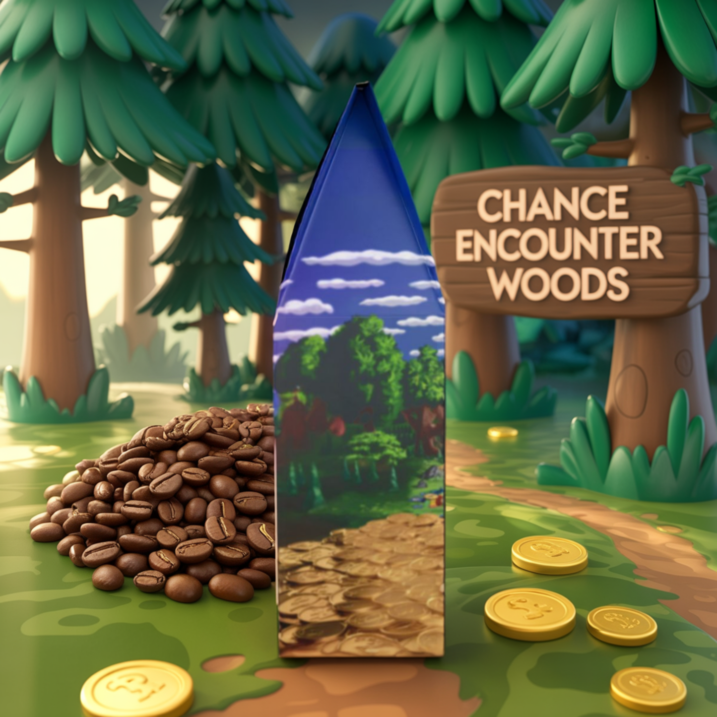 Chance Encounter Woods - Rock Creek Coffee Blend (Medium Roast)