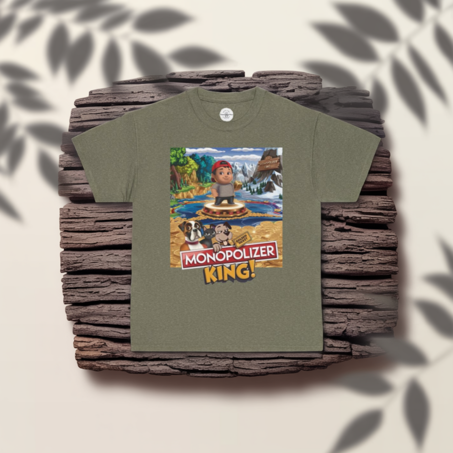 Chance Encounter Woods Unisex Heavy Cotton Tee