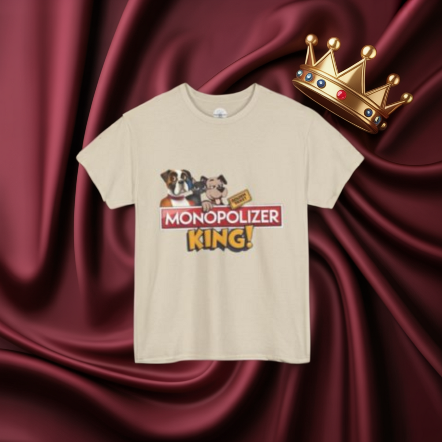 Monopolizer King’s Signature Unisex Heavy Cotton Tee