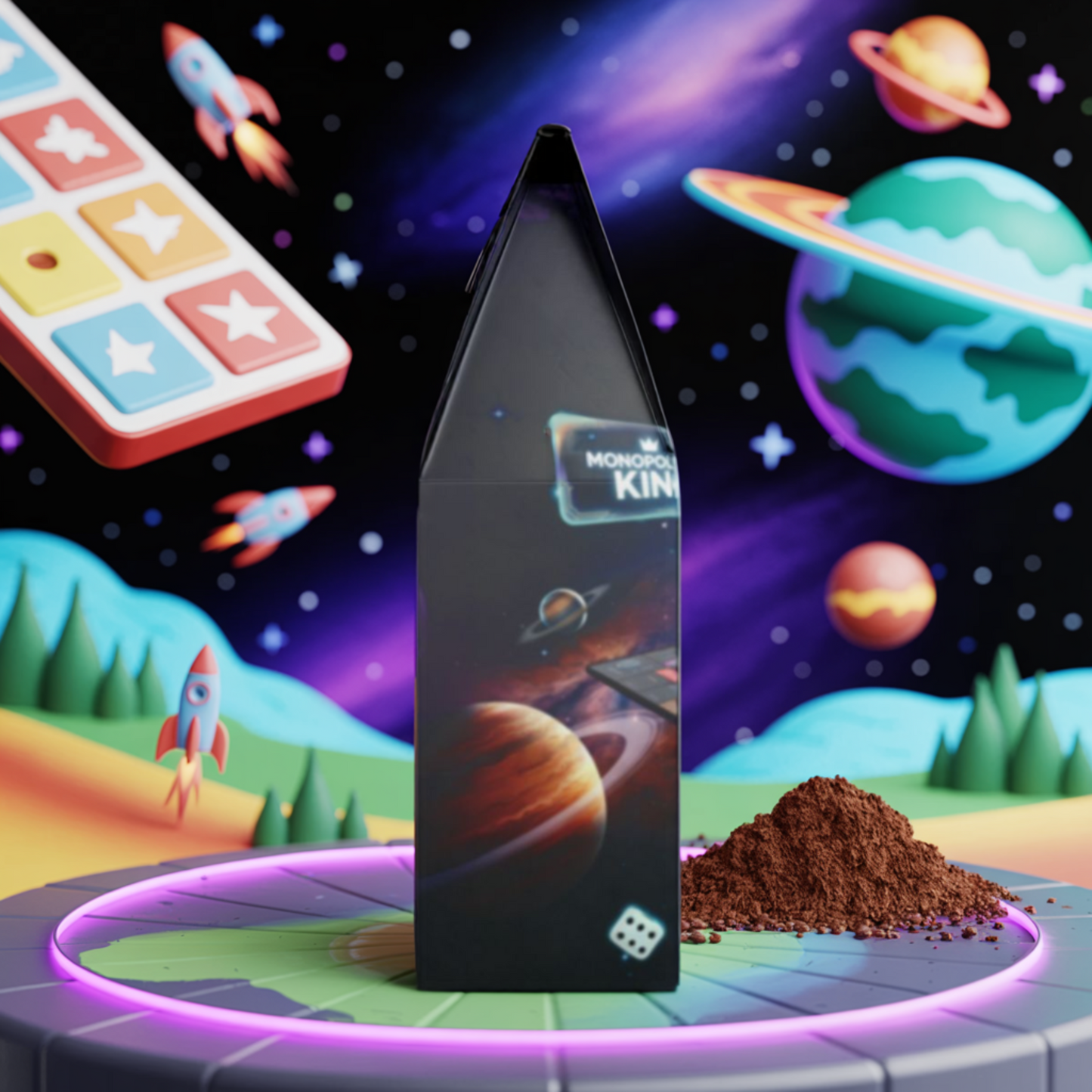 Monopolizer King's Cosmic Quest - Broken Top Coffee Blend (Medium Roast)