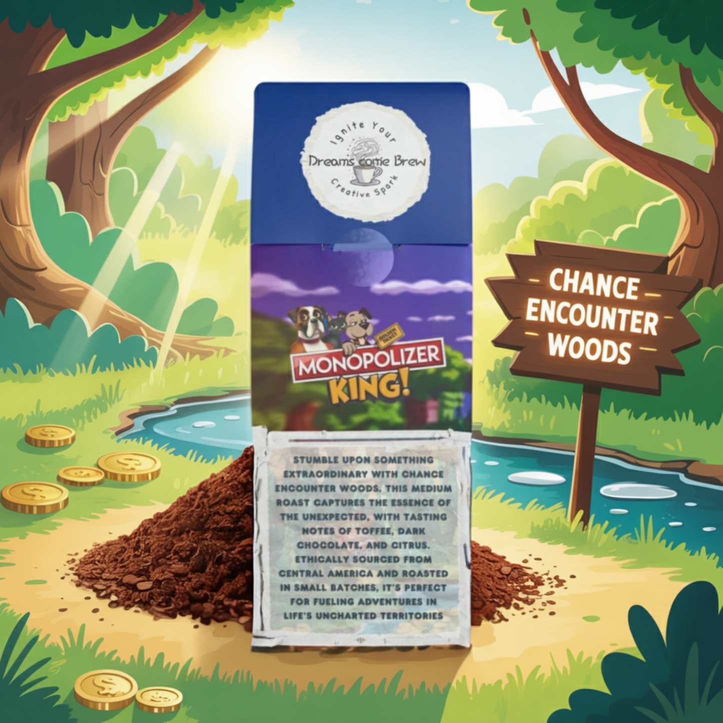 Chance Encounter Woods - Rock Creek Coffee Blend (Medium Roast)