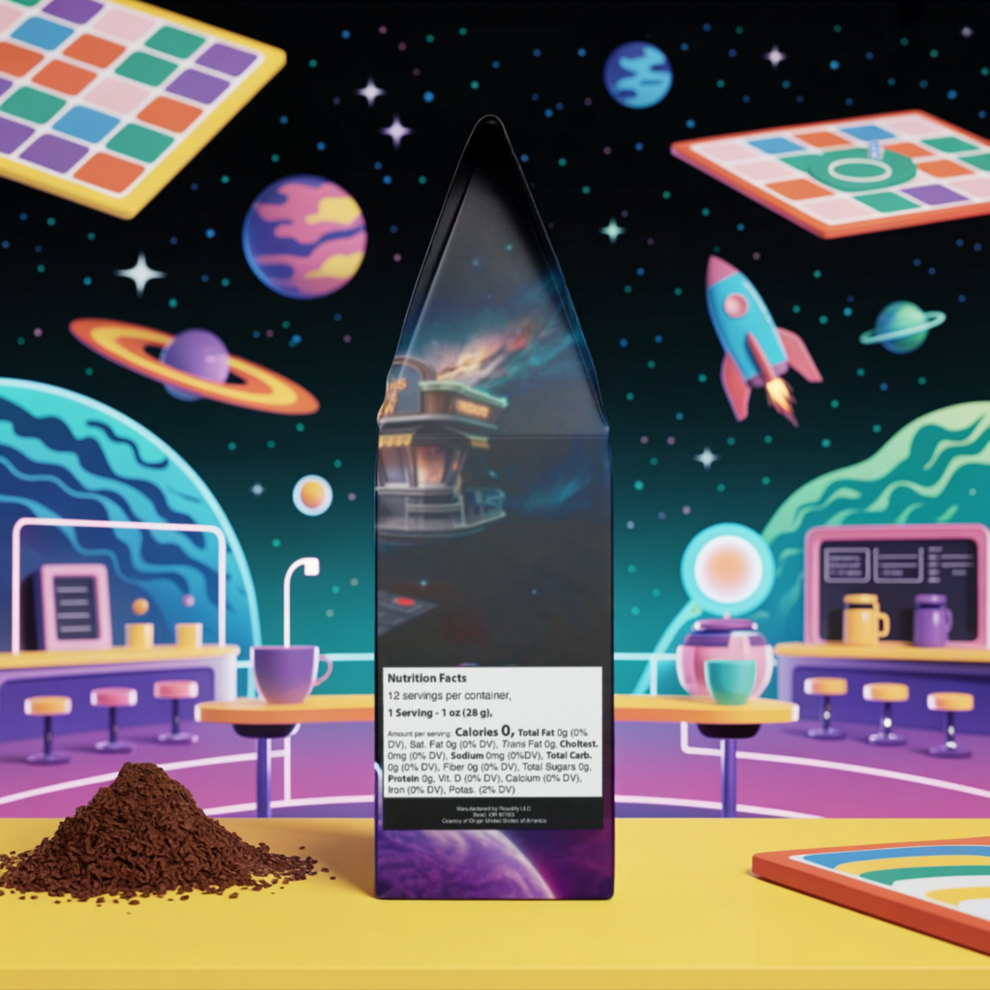 Monopolizer King's Cosmic Quest - Broken Top Coffee Blend (Medium Roast)