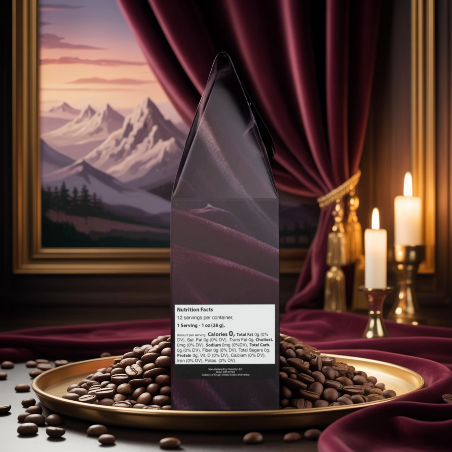 Monopolizer King's Signature - Trapper Peak Decaf Coffee Blend (Medium Roast)