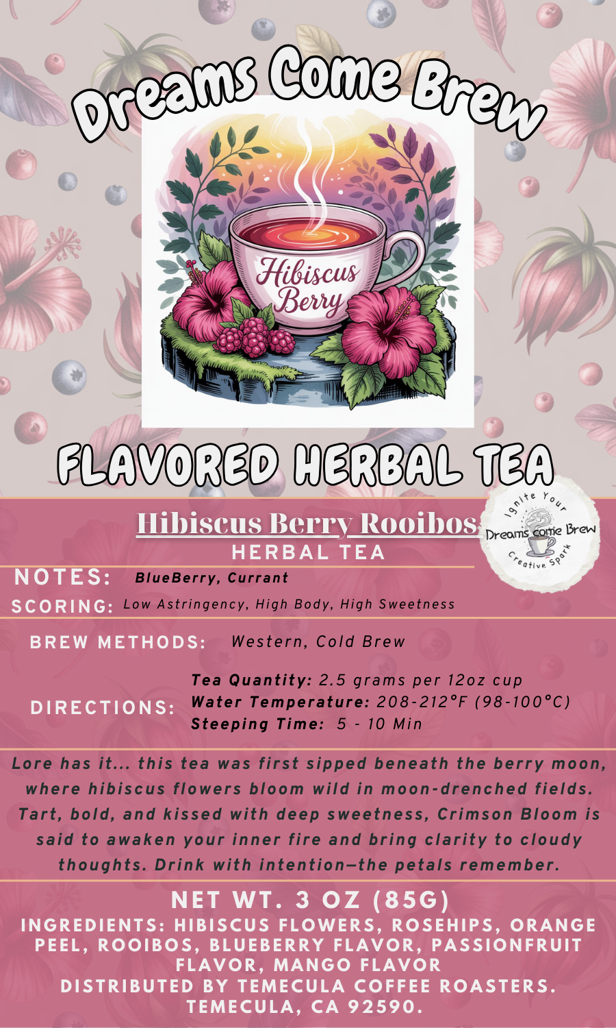 Hibiscus & Berry Tea