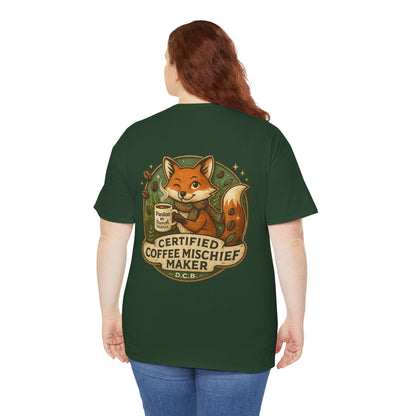 Certified Coffee Mischief Maker Tee