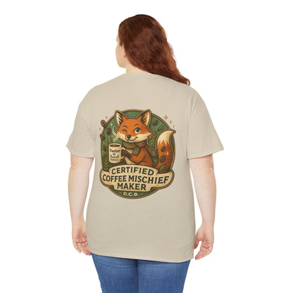 Certified Coffee Mischief Maker Tee