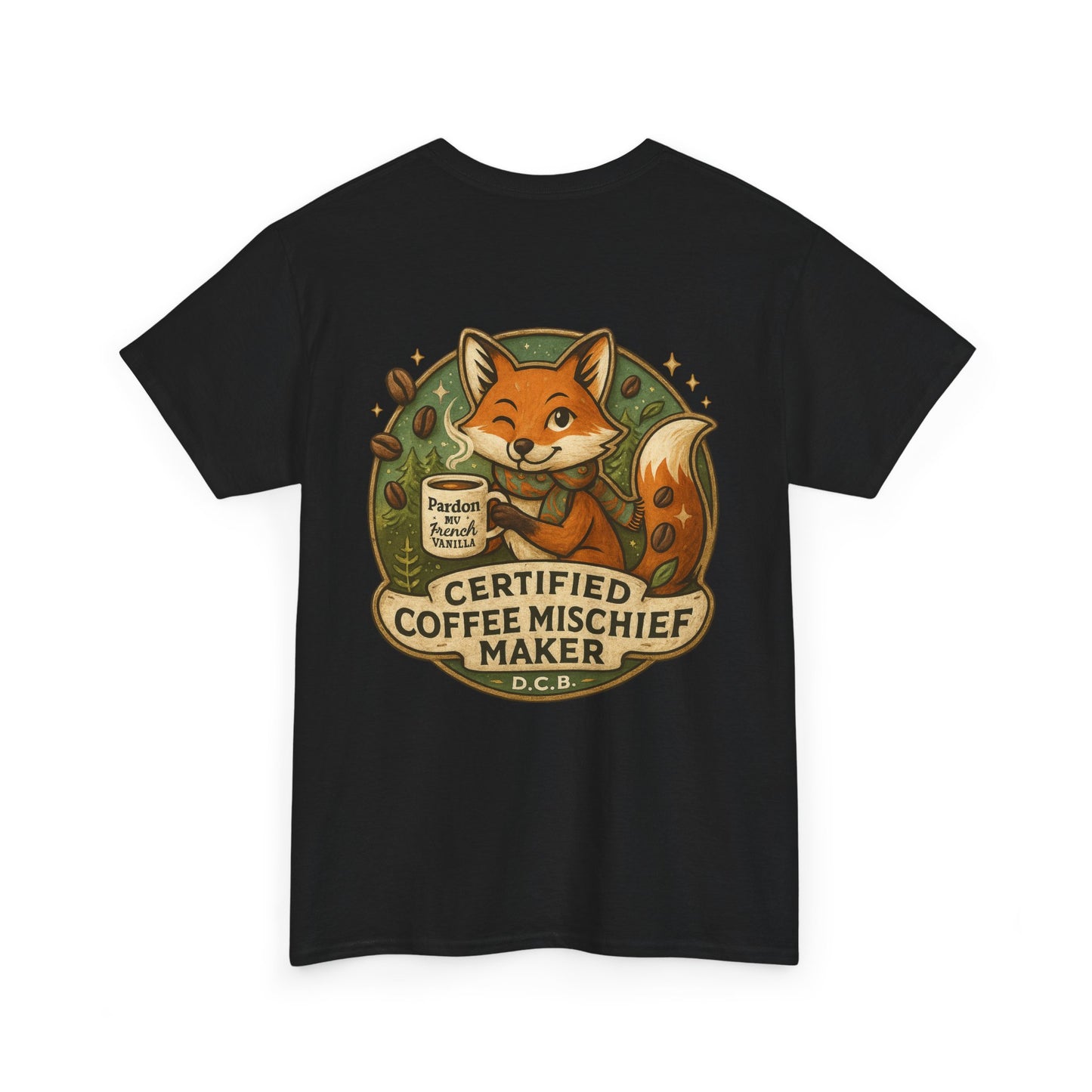 Certified Coffee Mischief Maker Tee