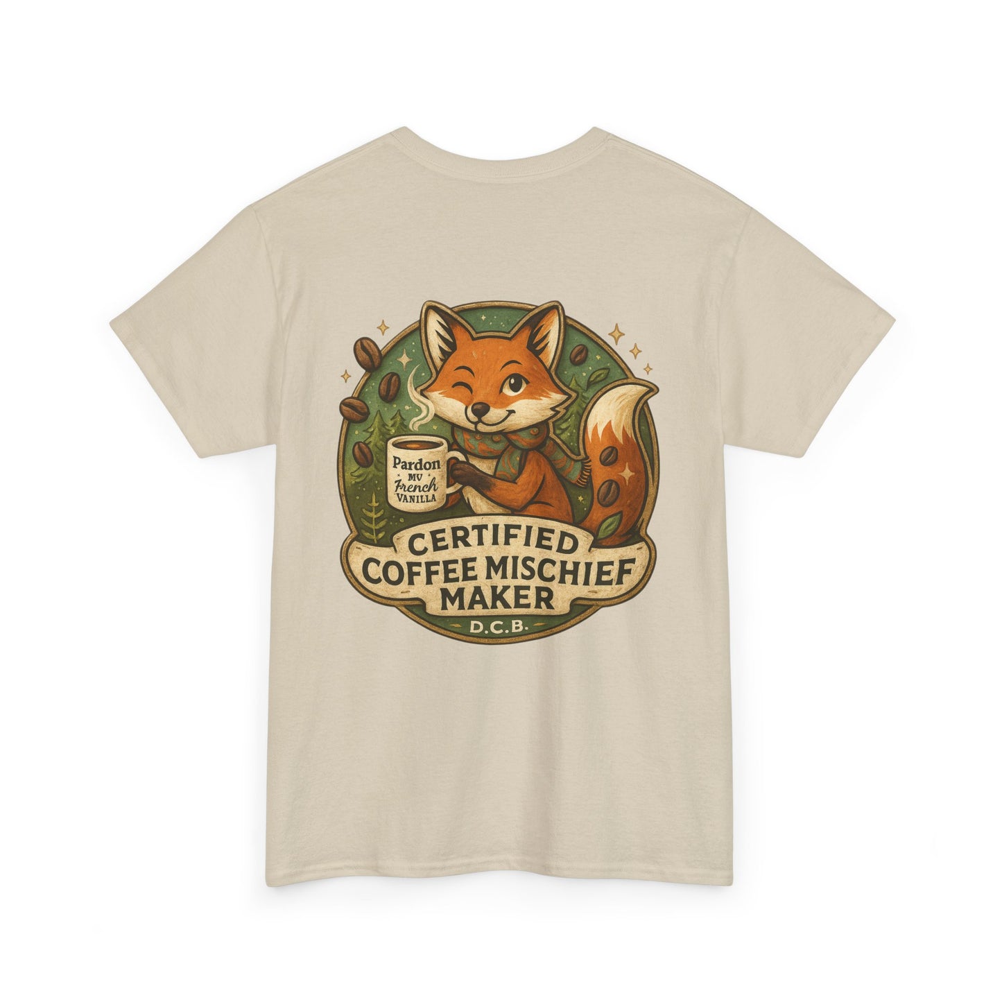 Certified Coffee Mischief Maker Tee