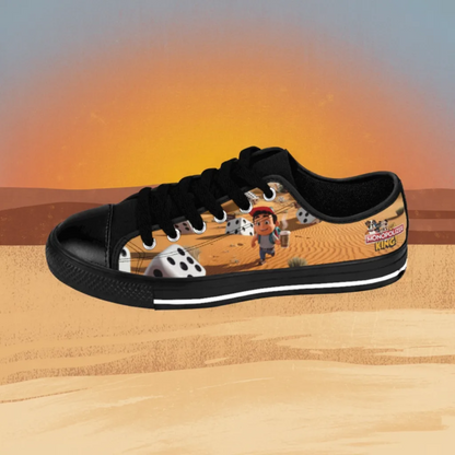 Deserted Paths to Riches – Unisex Canvas Sneakers